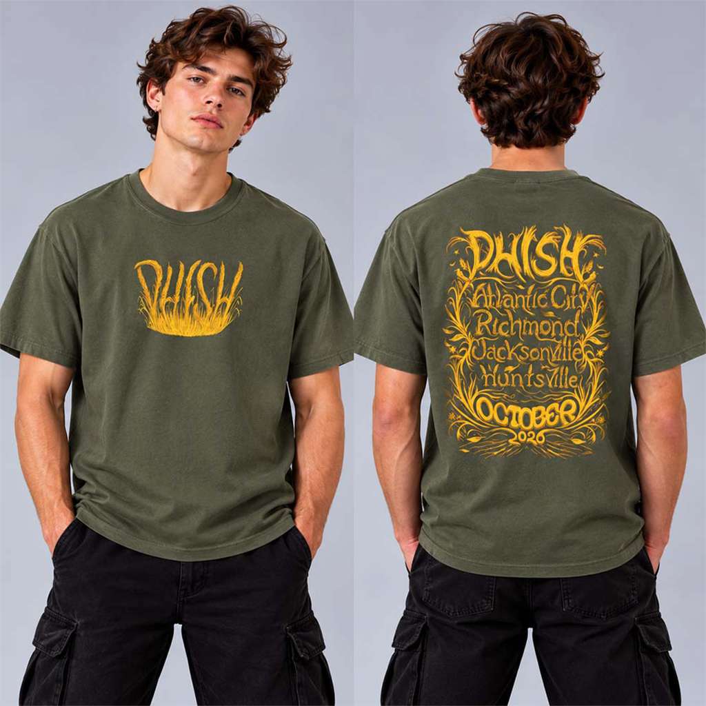 Phish Merch Grain Zone Fall Tour Shirt Phish Apparel Gifts For Band Lovers