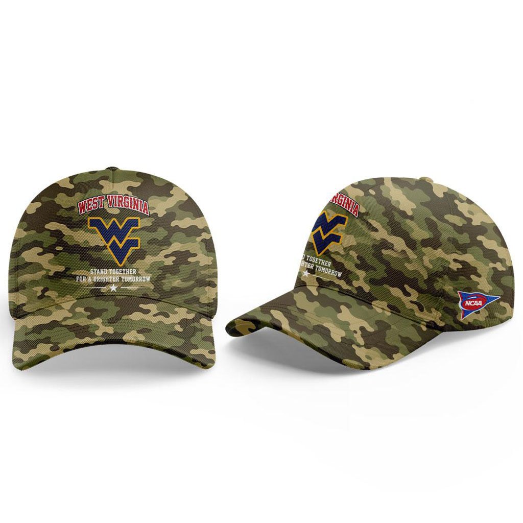 West Virginia Mountaineers Veterans Day 2026 Hat Camo Mountaineers Merch Best Gift For Dad