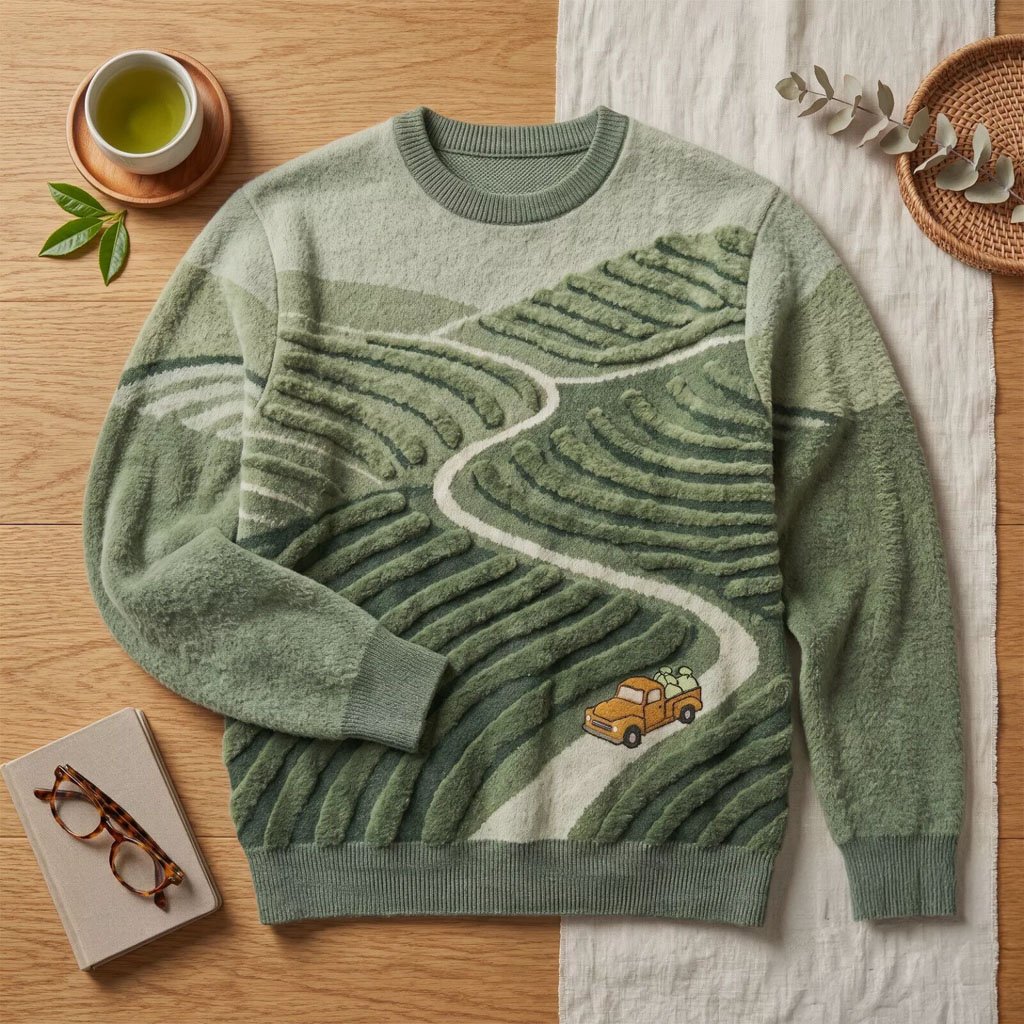 Nature Mountain Landscape Sweater Outdoor Adventure Clothing Gifts For Friends