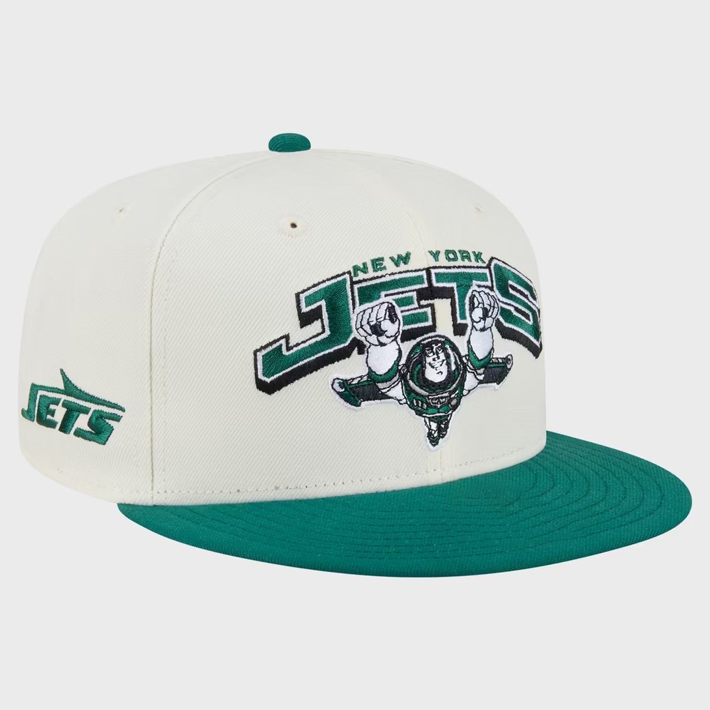 NFL X Disney Collab Merch New York Jets Disney X New Era Buzz Lightyear Snapback Hat Gifts