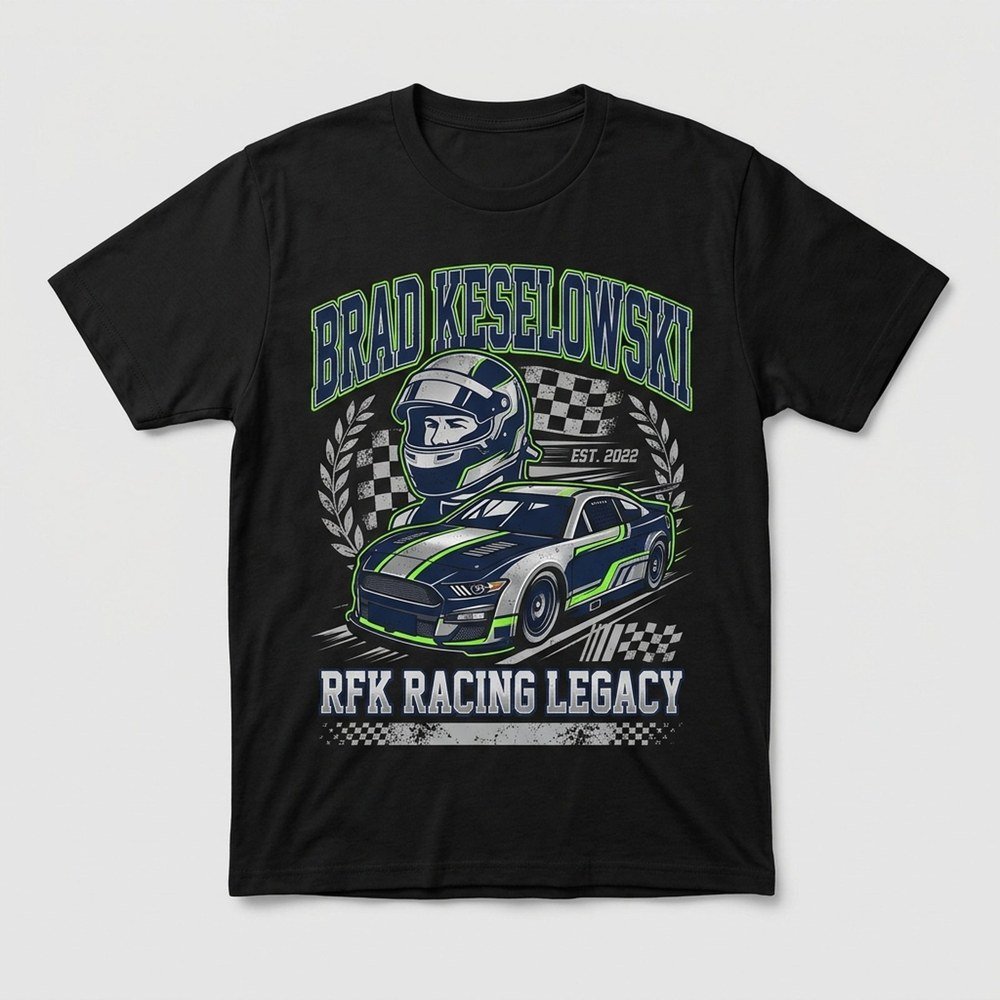 Brad Keselowski Merch RFK Racing Farewell Shirt Brad Keselowski Outfit Gifts For Racing Lovers