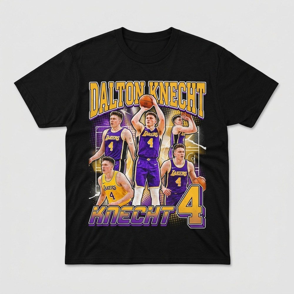 Dalton Knecht Merch Los Angeles Knecht 4 Shirt Game Day Outfti Gift For Basketball Lover
