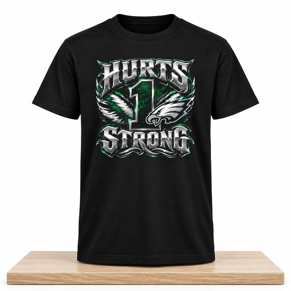 Jalen Hurts Merch Strong Shirt Game Day Apparel Gifts For Jalen Hurts Lovers