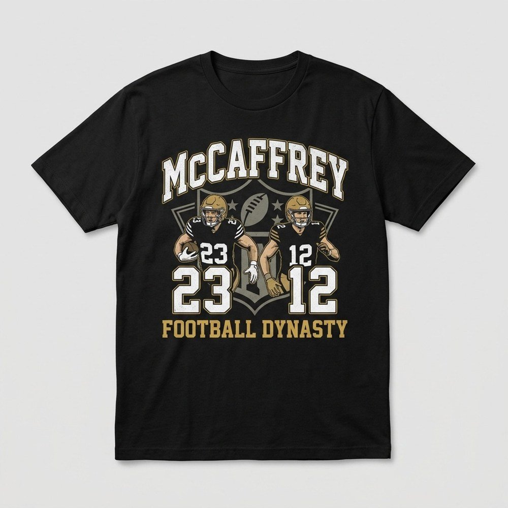 Luke McCaffrey Merch Football Dynasty Shirt Luke McCaffrey Apparel Gifts For Rugby Lovers
