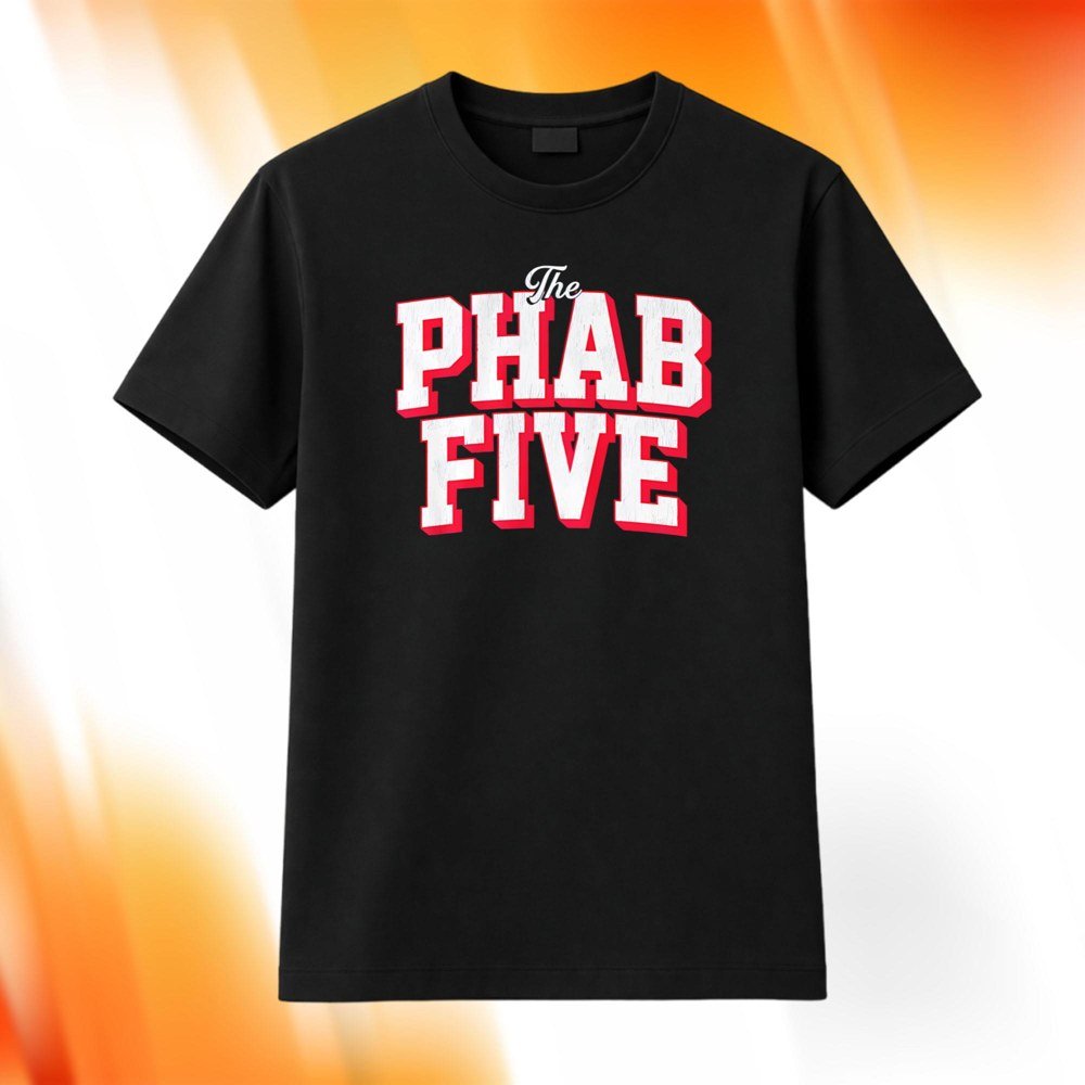 The Phab Five Merch Shirt The Phab Five Apparel Gifts For Basketball Lovers