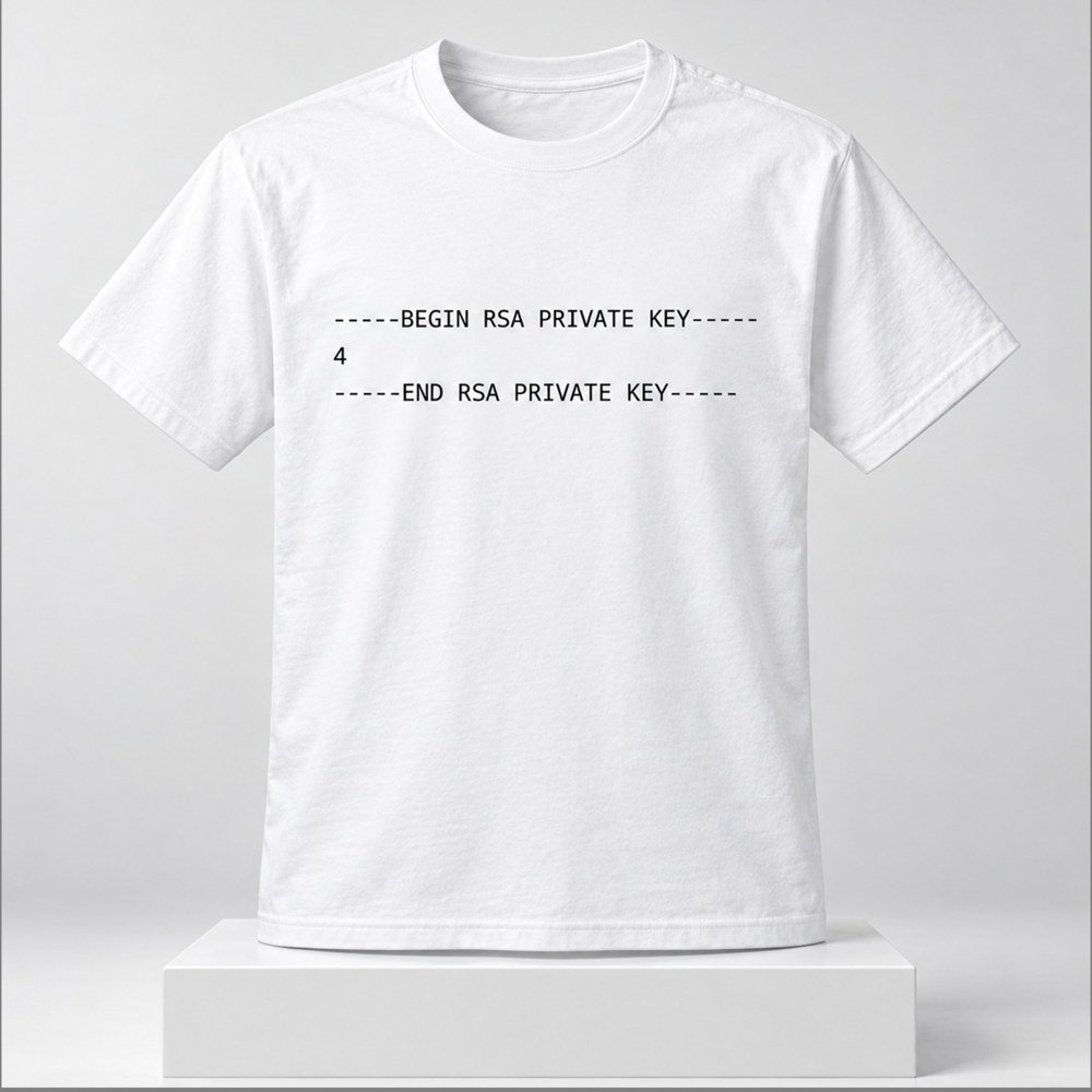 Begin Rsa Private Key 4 End Rsa Private Key Shirt Coding Meme Apparel Gifts For Programmers