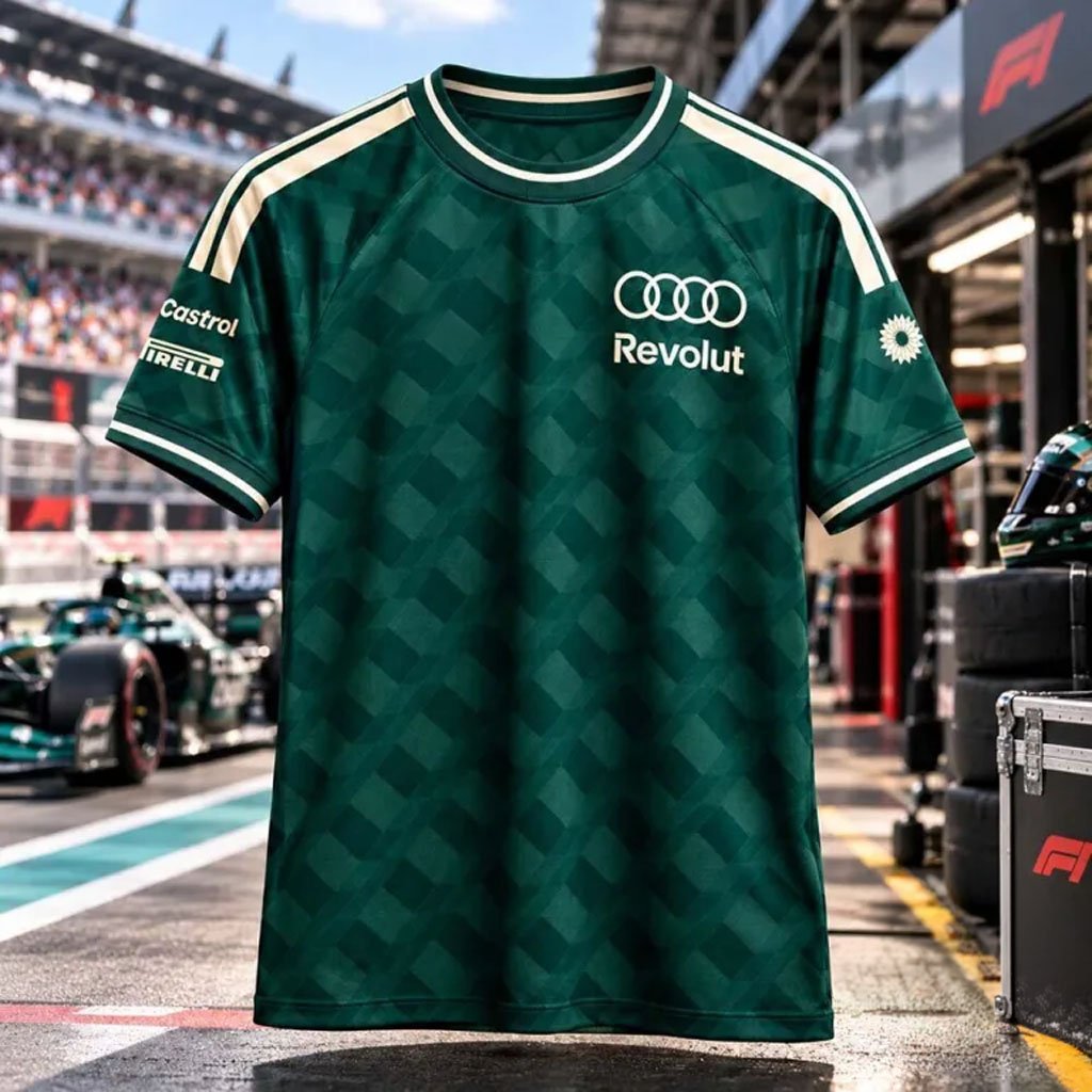 Audi Revolut F1 Team Sao Paulo The Sampa Soul Jersey Shirt Racing Motorsport Apparel Fan Gear