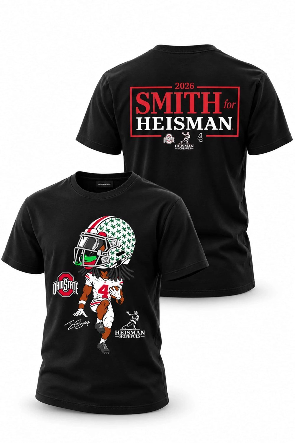 Ohio State Jeremiah Smith Merch Heisman Hopefuls Shirt Jeremiah Smith Apaprel Gifts For Fan