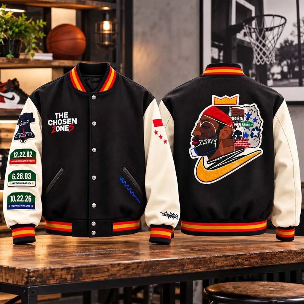 LeBron James The Art Bully Settlemier Bomber Jacket LeBron James Merch Gift For Fans