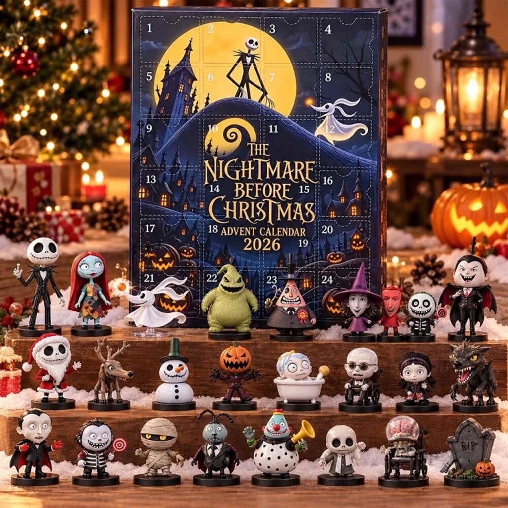 Miniso x The Nightmare Before Christmas 2026 Advent Calendar 24 Days Holiday Tree Ornaments