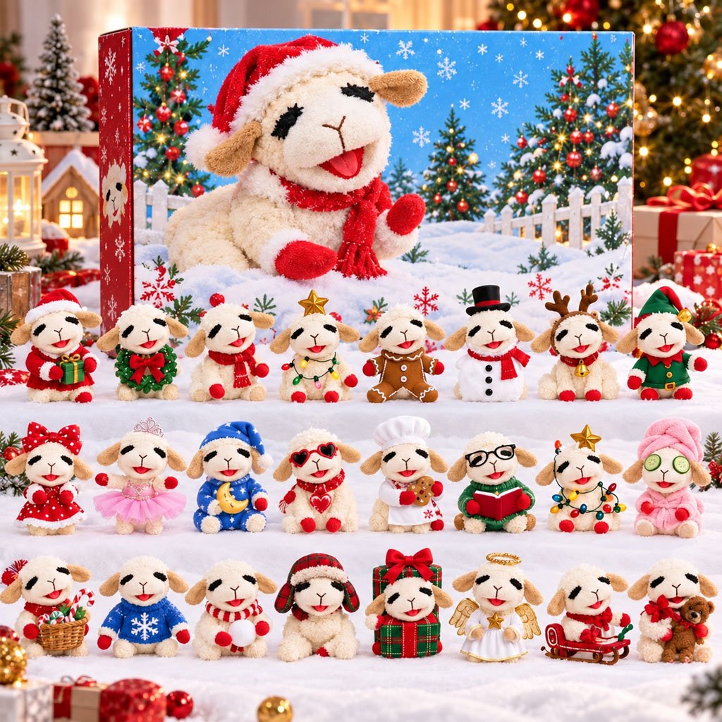 Petco Lamb Chop 2026 Advent Calendar 24 Unique Collectible Christmas Ornament Holiday Countdown