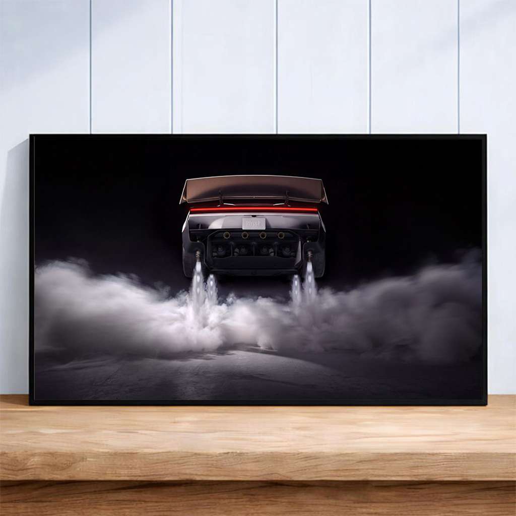 Elon Musk Tesla’s Merch Roadster Flight Car Poster Room Decor Poster Gifts Idea