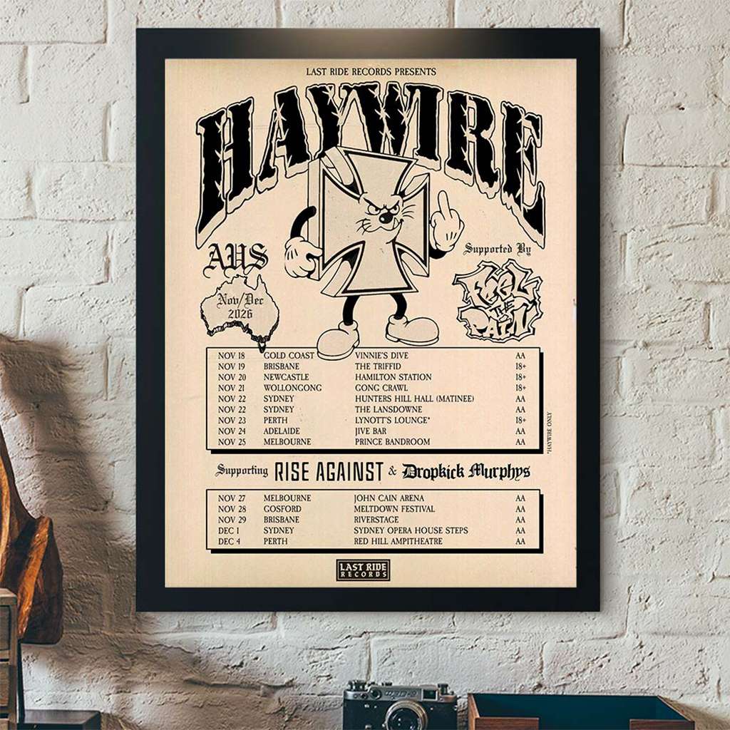 Haywire Merch Poster Vintage Poster Wall Art Gifts For Haywire Lovers