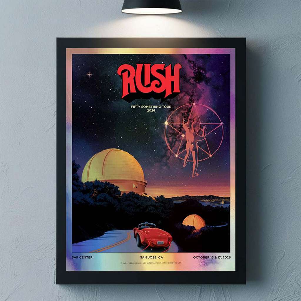 Rush Merch Fifty Something Tour Poster Bedroom Wall Decor Gifst For Rush Lovers