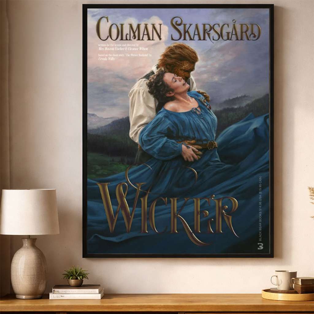 Wicker Movie Merch Starring Colman Skarsgard Poster Home Wall Decor Gifts For Movie Lovers