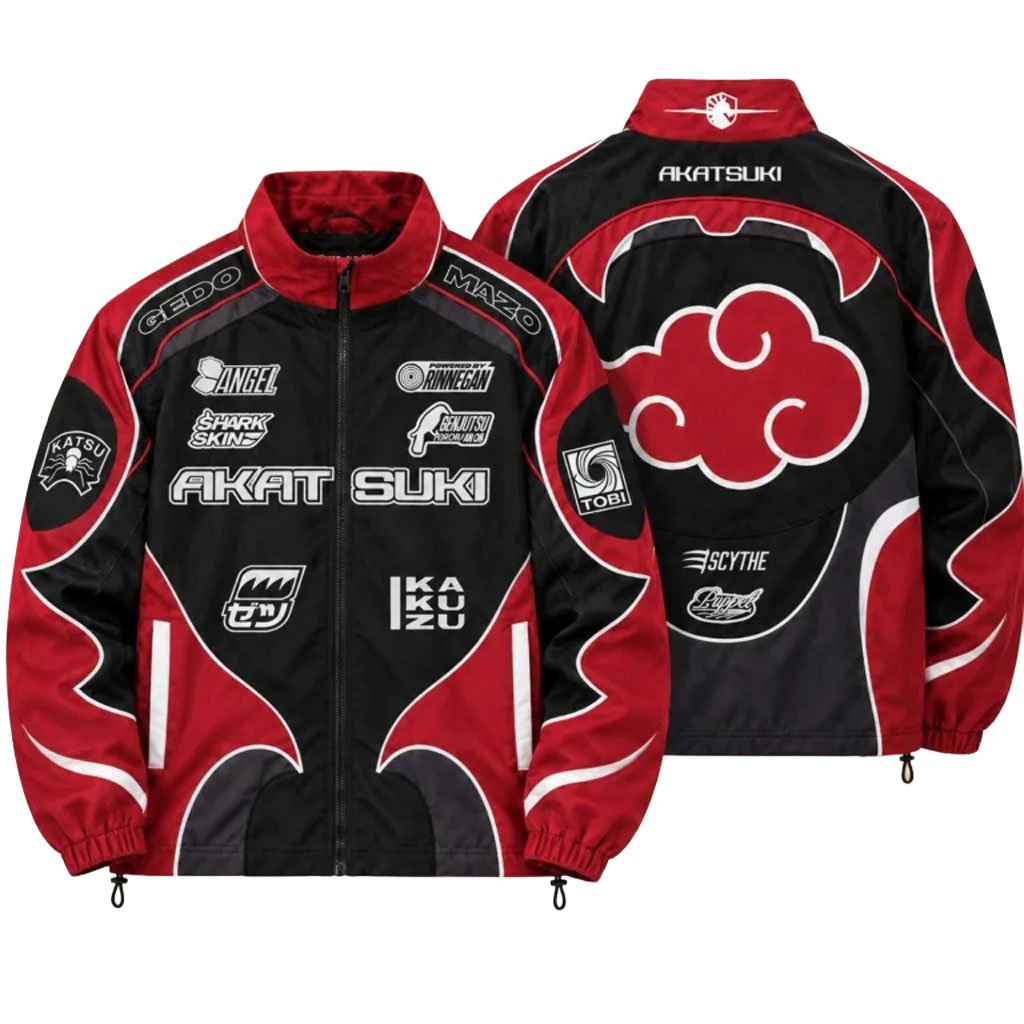 Team Liquid X Naruto Akatsuki Racing Jacket Team Liquid Merch Gift For Esport Fans