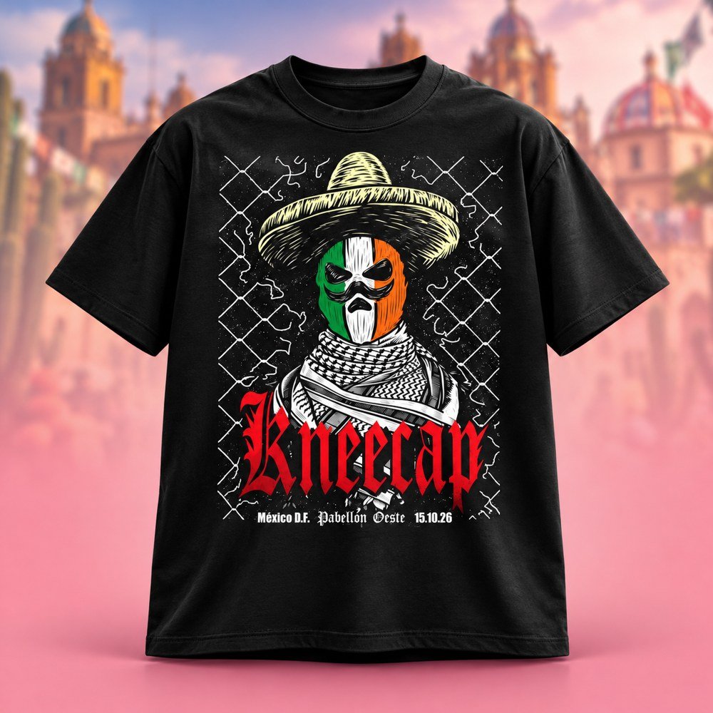 Kneecap Merch T-Shirt Kneecap Fan Gear Gifts For Rap Music Lovers