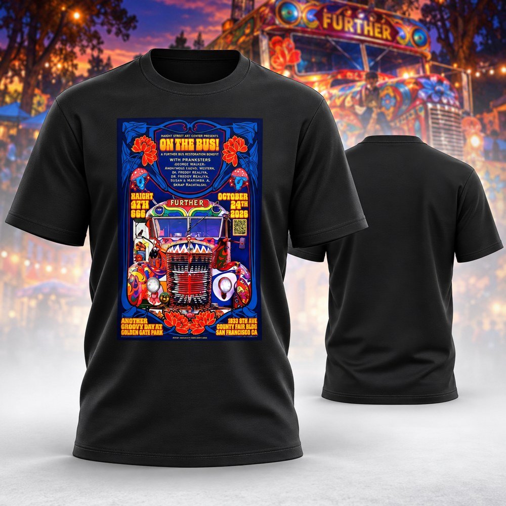 On The Bus Merch T-Shirt On The Bus Outfit Gifts For Concert Goers