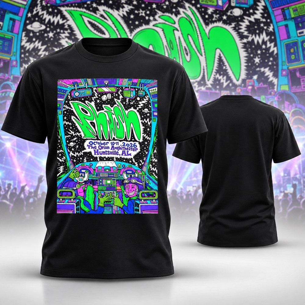 Phish Merch Summer Tour T-Shirt Phish Band Apparel Gifts For Festival Goers