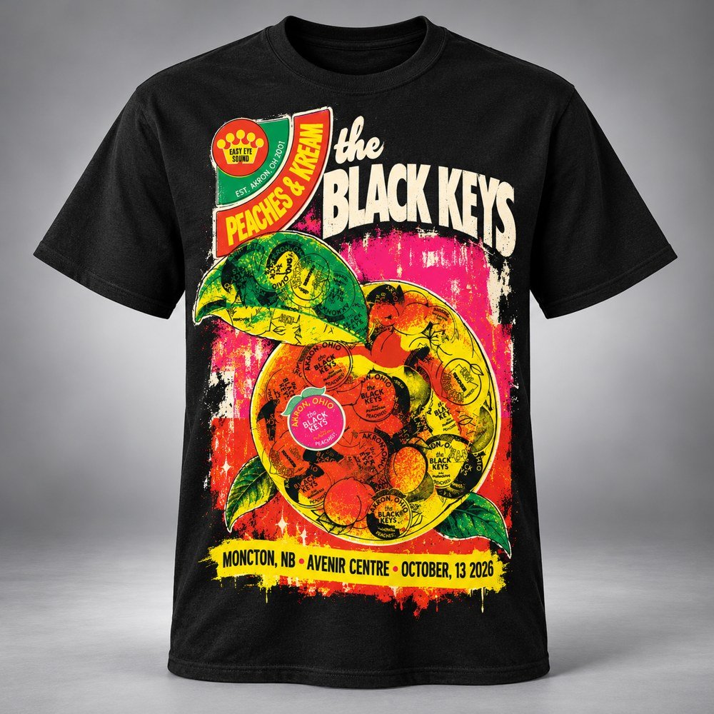 The Black Keys Merch T-Shirt The Black Keys Concert Clothing Gifts Idea For Her