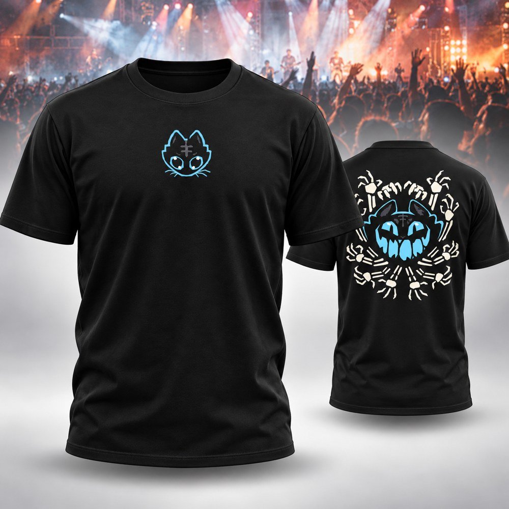 Twin Atlas Merch Felifaux T-Shirt Twin Atlas Apparel Gifts For Band Supporters