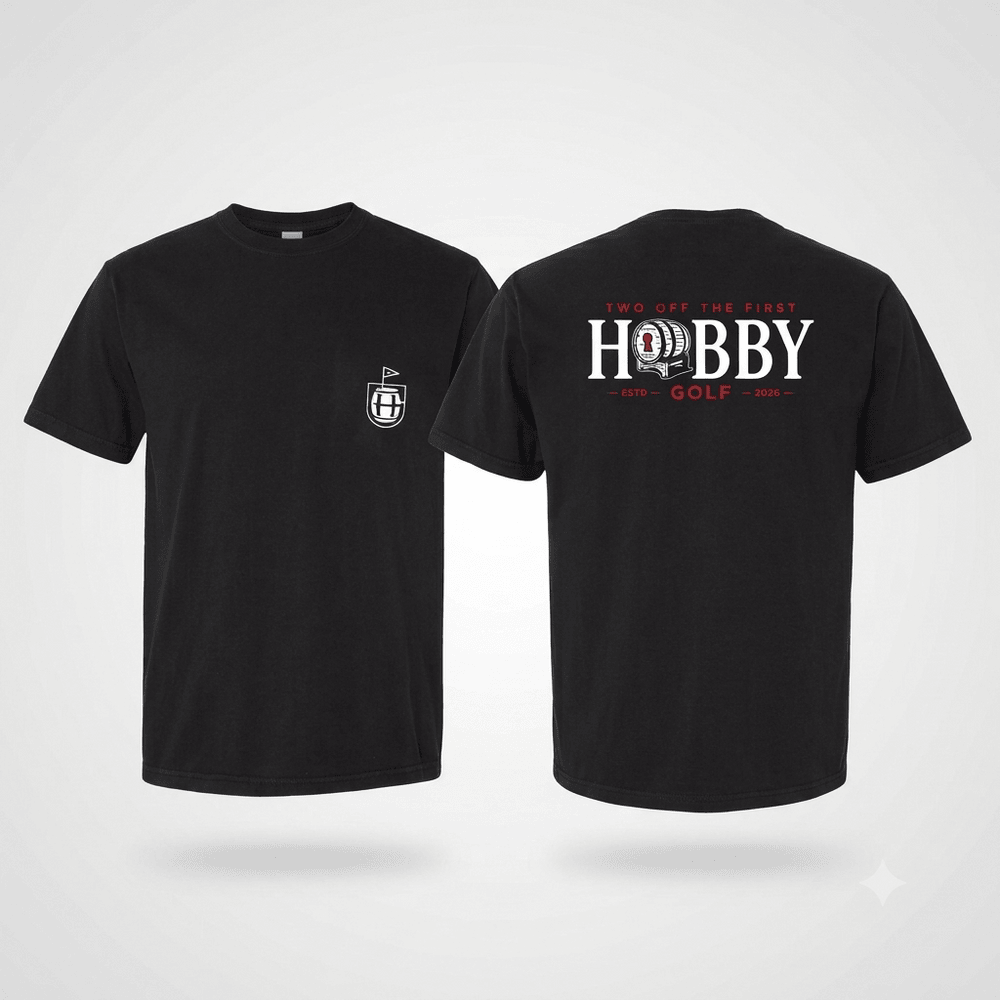 The Hobby Two Off The First Golf T-Shirt Funny Golf Apparel Gifts For Friends