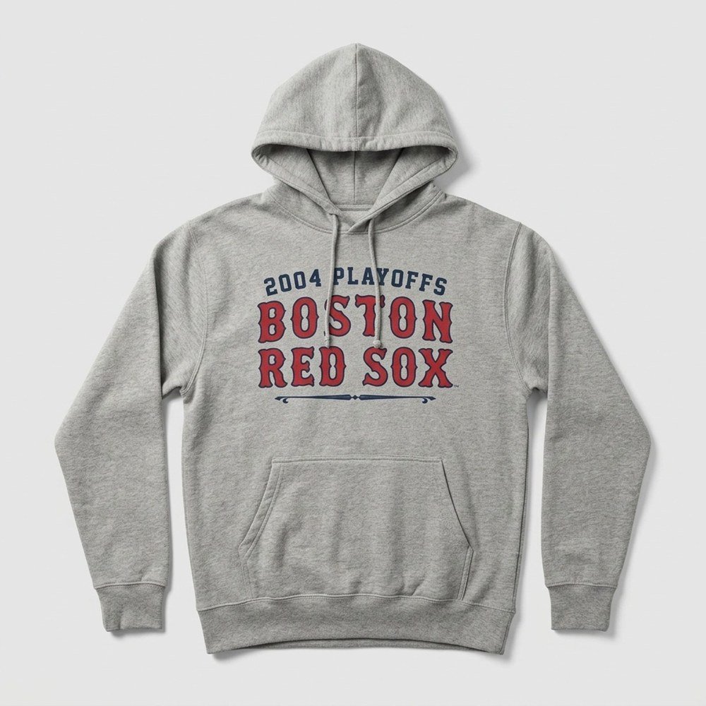 David Ortiz Boston Red Sox 2004 ALCS Postseason Hoodie David Ortiz Merch Gifts For Baseball Fans