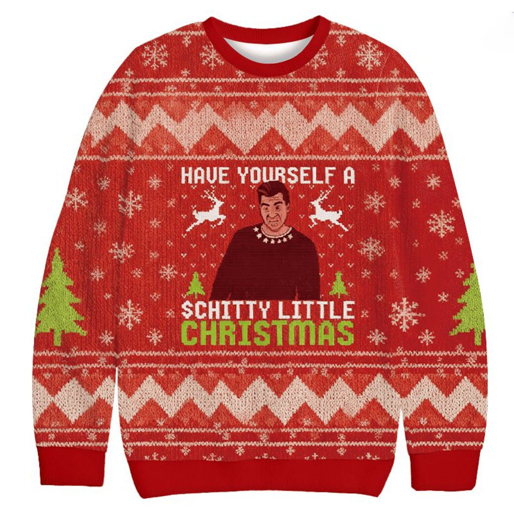 Have Yourself A Schitty Little Christmas Ugly Sweater Holiday Apparel Xmas Gift For Friends