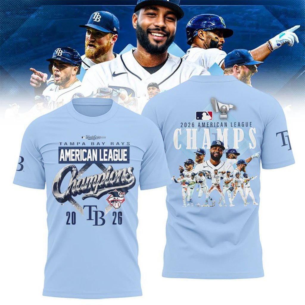 Tampa Bay Rays 2026 ALCS Champions World Series T-Shirt TB Rays Merch Presents For Baseball Fans
