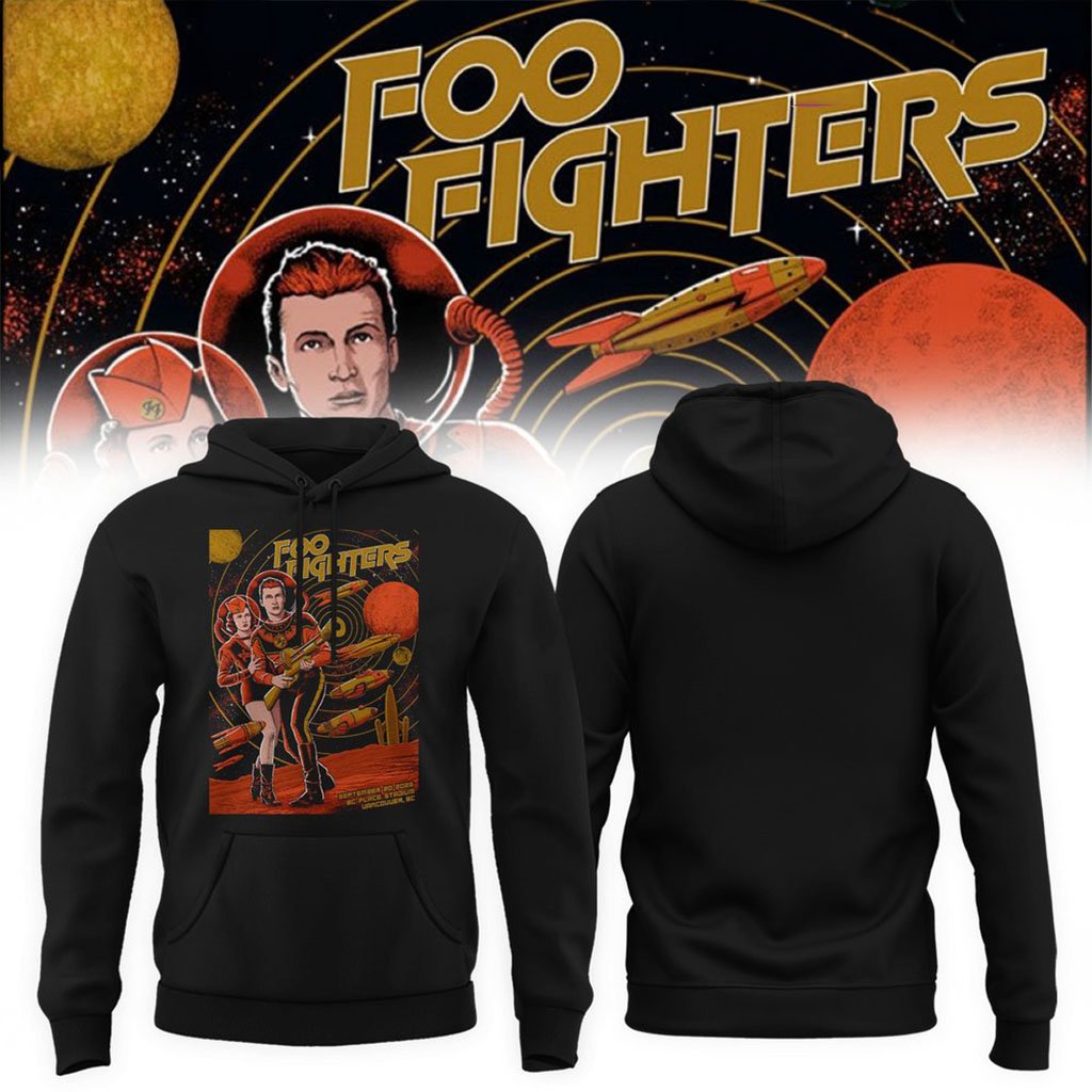 Foo Fighters Vancouver BC 2026 Hoodie Foo Fighters Merch Gift For Rock Band Fans