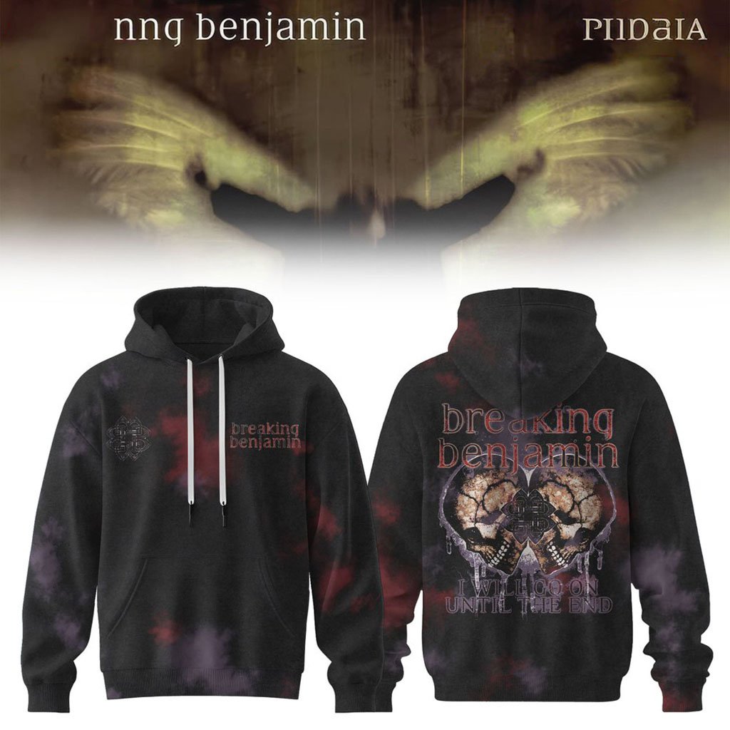 Breaking Benjamin Twenty Years of Phobia Hoodie Breaking Benjamin Merch Rock Music Lover Gifts