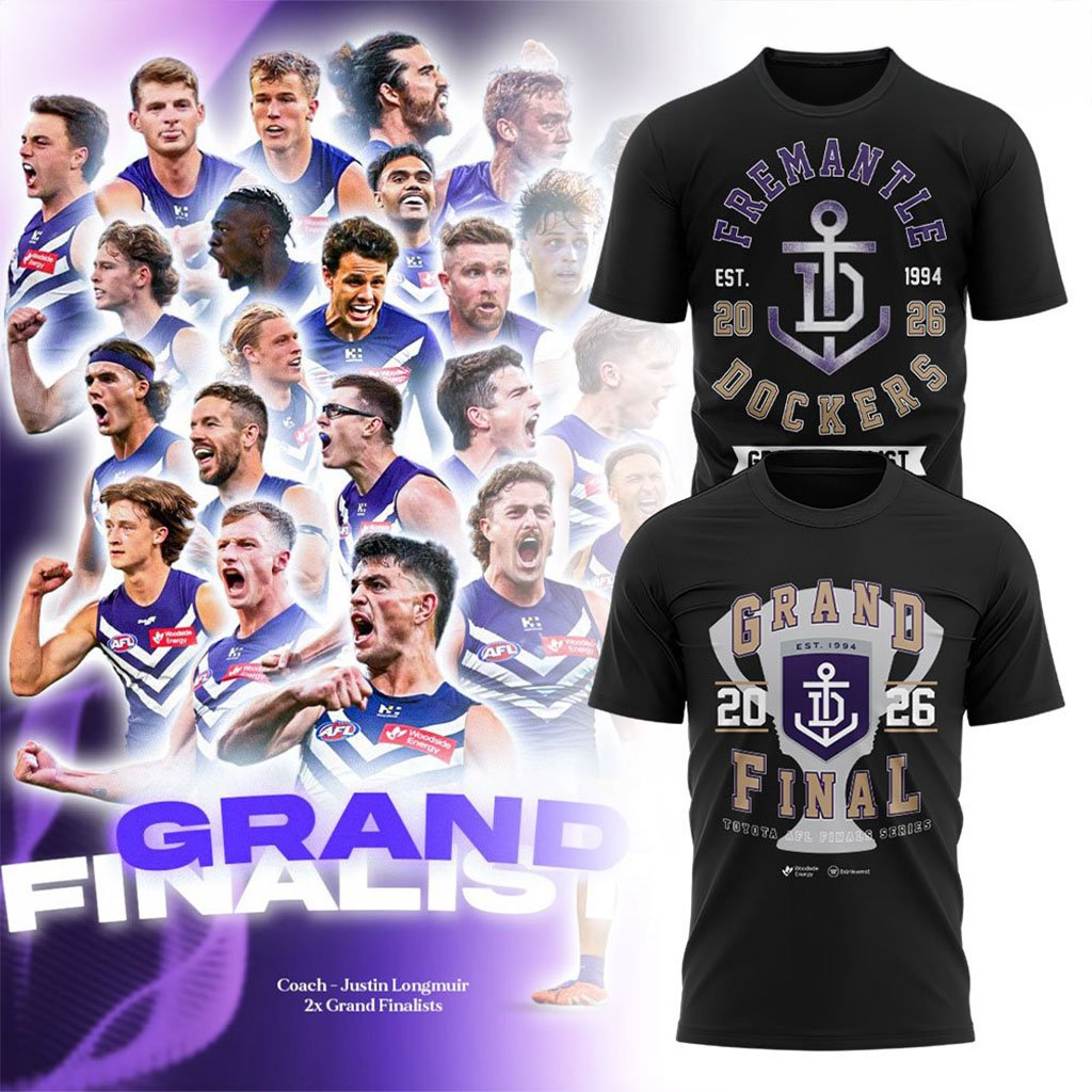 Fremantle Dockers Are Into The Grand Final T-Shirt Fremantle Dockers Merch Gift For Fans
