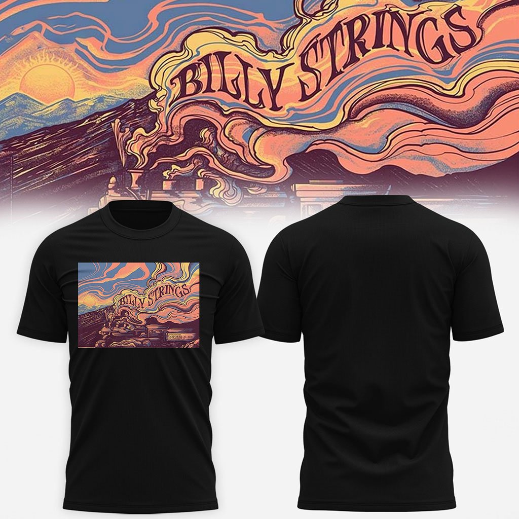 Billy Strings Chattanooga TN 2026 Event Poster T-Shirt Billy Strings Merch Music Related Gifts