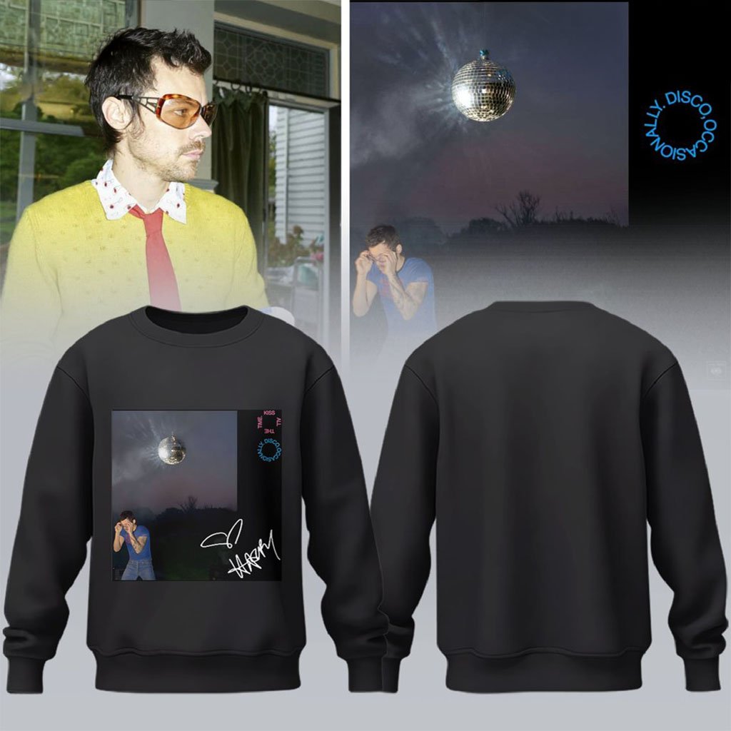 Harry Styles Merch Together Together Tour 2026 Sweatshirt Signature Cool Gift For Music Lover