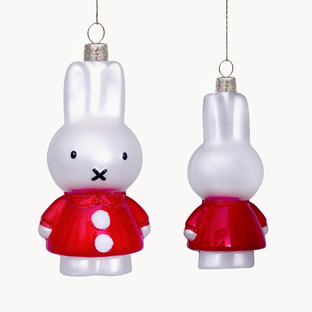 Miffy Christmas Ornament Nijntje Miffy Santa Dress Ornament Holiday Decor Gifts For Friends