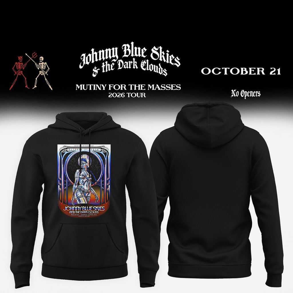 Johnny Blue Skies Raleigh North Carolina Event 2026 Hoodie Johnny Blue Skies Merch Fan Gear