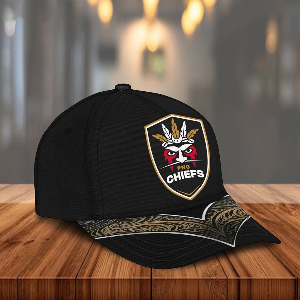 PNG Chiefs Papua New Guinea Tribal Pattern Hat 2026 PNG Chiefs Merch Gifts For Rugby League Fans