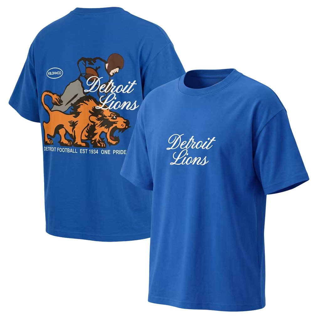 Detroit Lions Merch 2026 One Pride T-Shirt Detroit Football Clothing Gift For Game Day