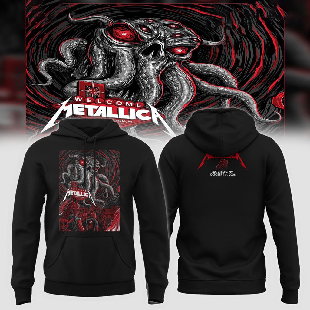 Metallica Life Burns Faster Las Vegas 2026 Tour Hoodie Metallica Merch Gift For Band Fans