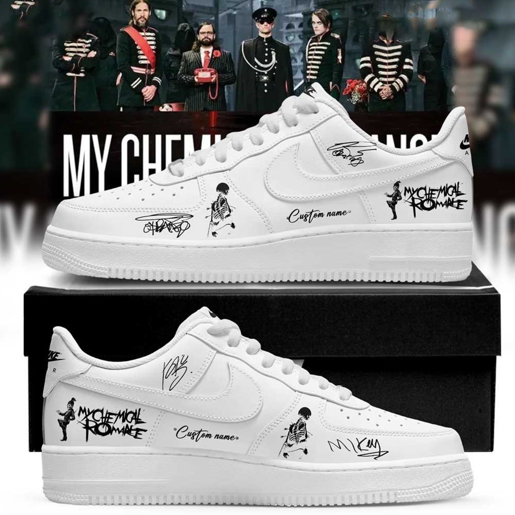 Personalized My Chemical Romance The Black Parade 2026 Tour Sneakers MCR Merch Gift For Fans
