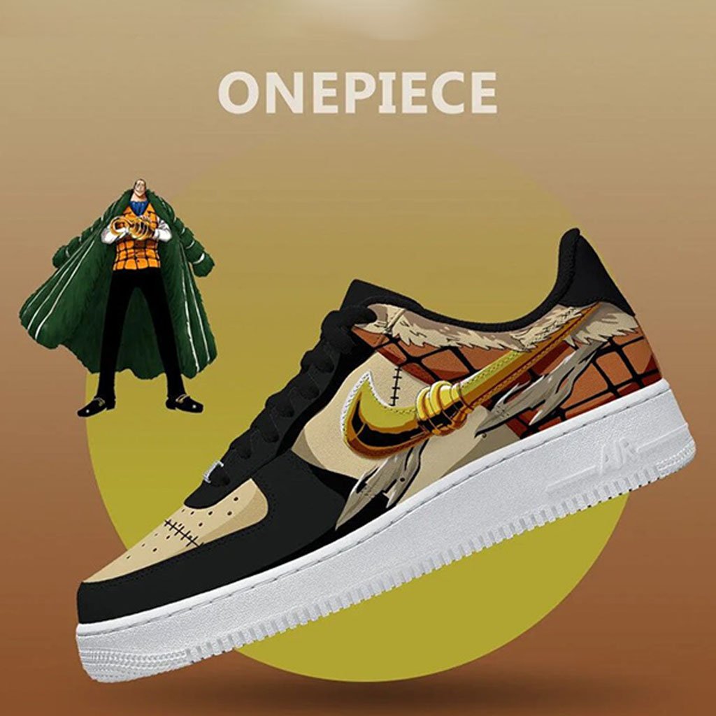 One Piece Crocodile Anime Inspired Shoes One Piece Merch Gifts For Son