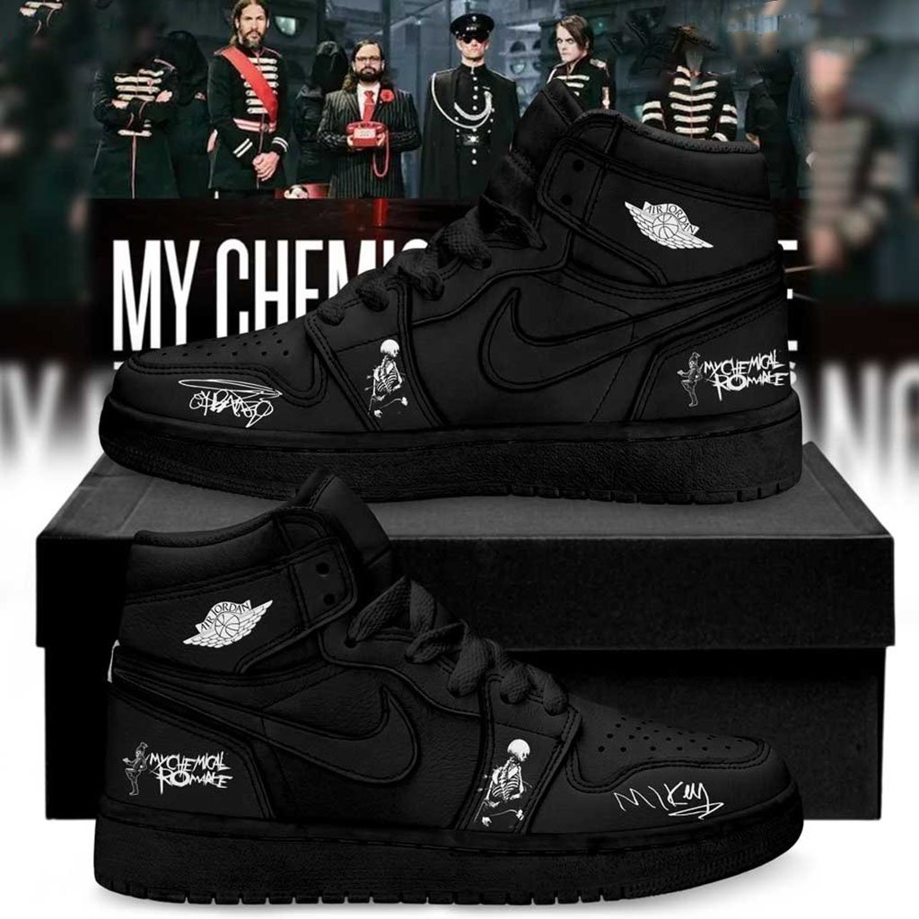 Custom My Chemical Romance The Black Parade 2026 Tour Shoes MCR Merch Gift For Music Lovers