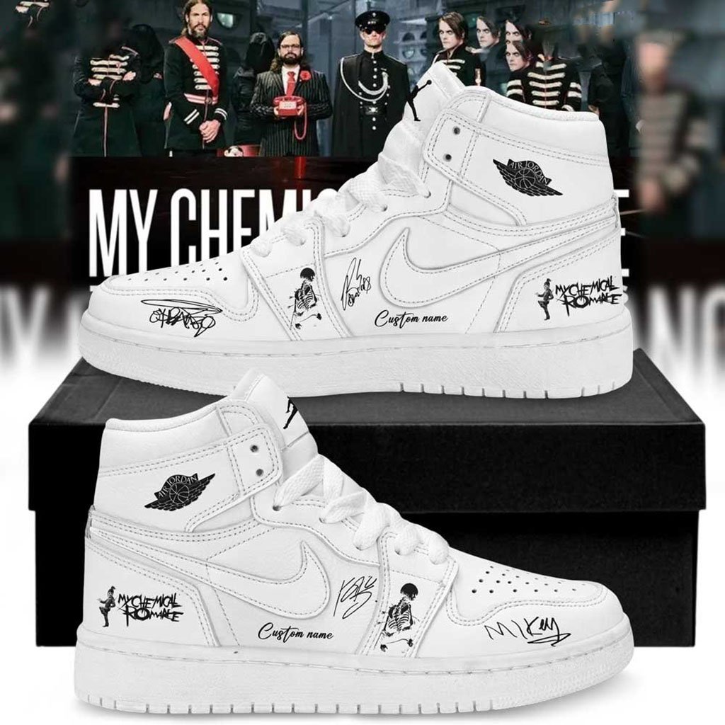 Custom My Chemical Romance The Black Parade 2026 Tour Sneakers MCR Merch Gift For Music Lovers