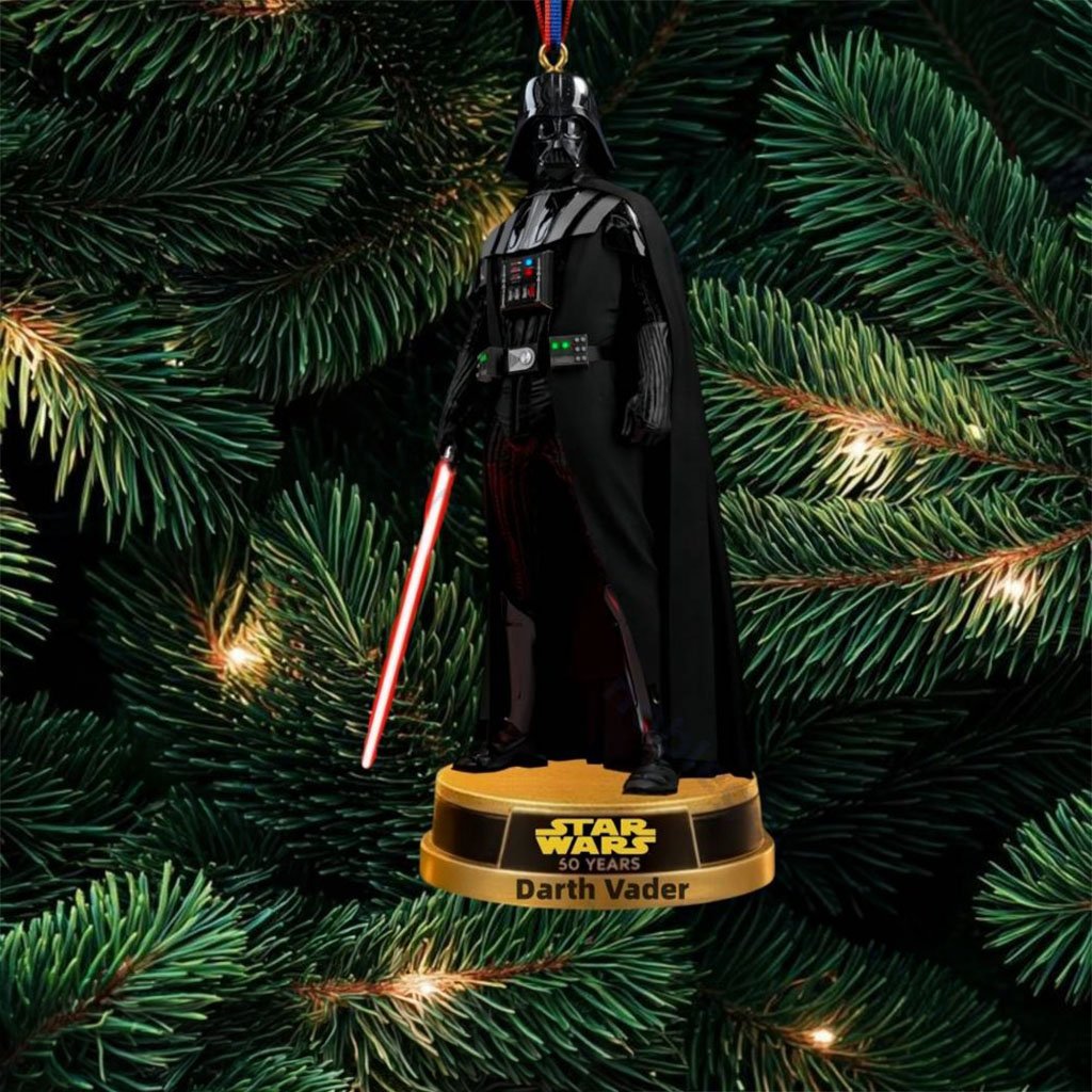 Star Wars Sci-Fi Movie Character Christmas Ornament Galactic Holiday Tree Decor Star Wars Merch