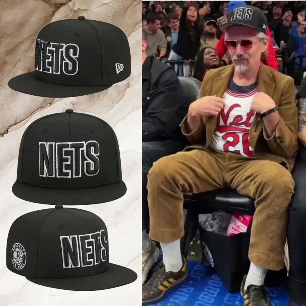 Ethan Hawke New Era Brooklyn Nets Statement Snapback Hat Ethan Hawke Merch Gift For Friends