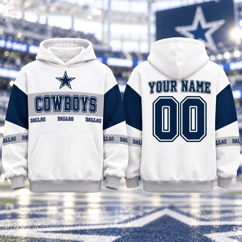 Custom Dallas Cowboys 2026 Gridiron Heritage Hoodie Cowboys Merch Dallas Football Clothes