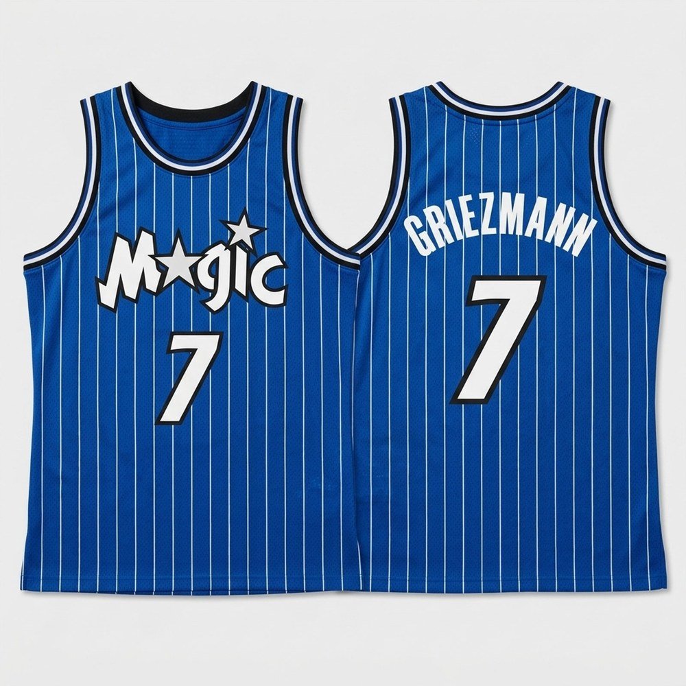 Antoine Griezmann Orlando Magic 7 Jersey Orlando Magic Merch Antoine Griezmann Fans Gifts