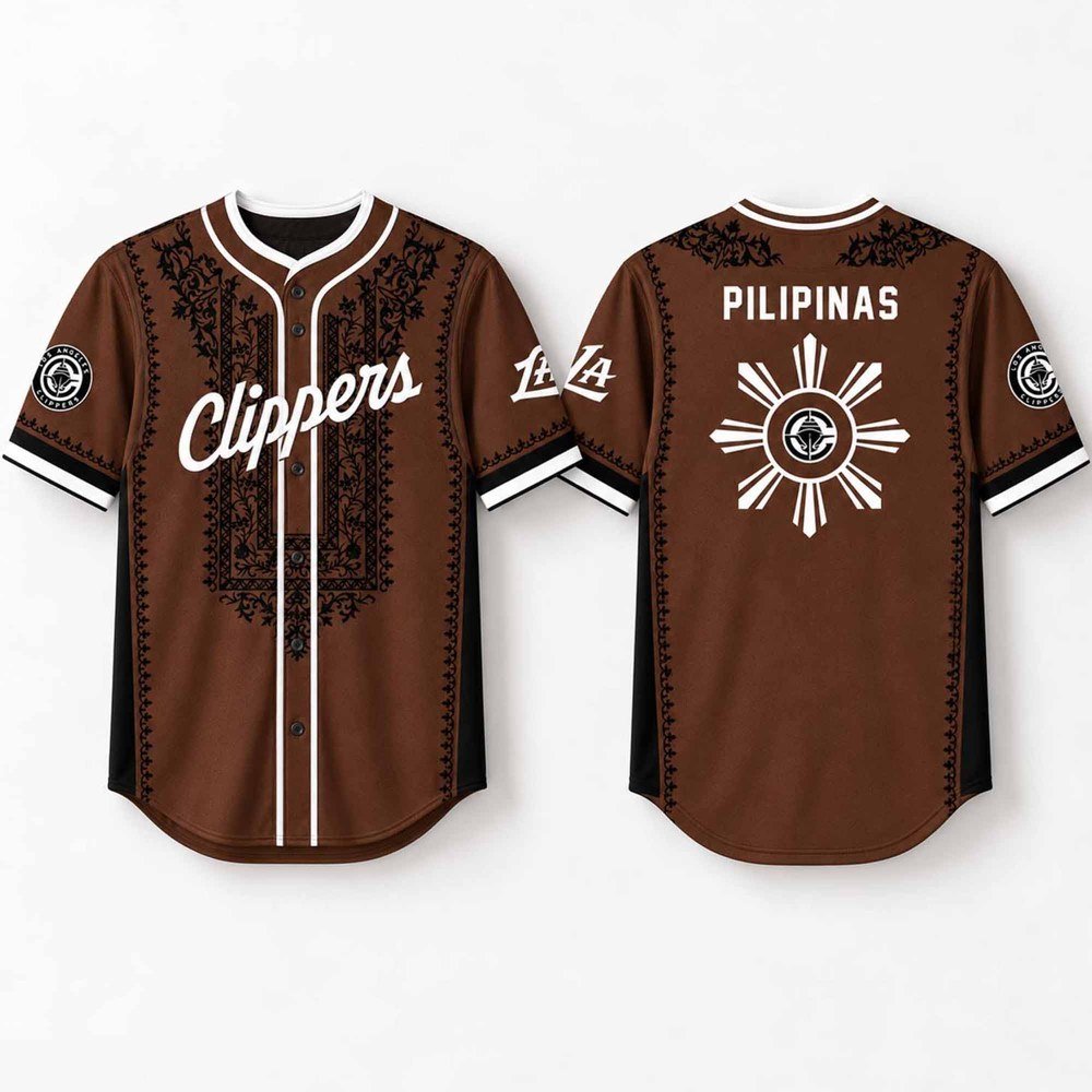 LA Clippers Merch 2026 27 LA Clippers Filipino Heritage Jersey Basketball Lovers Gifts