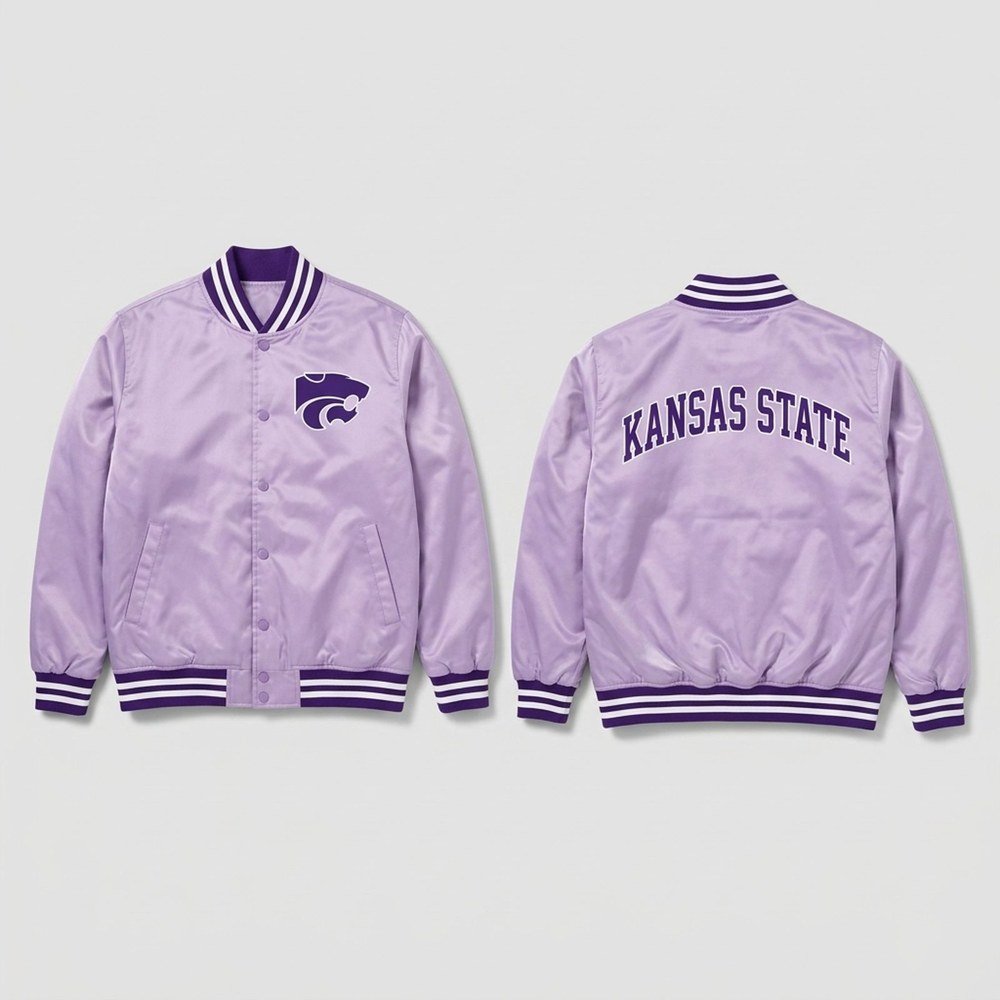 Terence Newman Merch K-State Tribute Varsity Baseball Jacket Terence Newman Outfit Rugby Fan Gifts