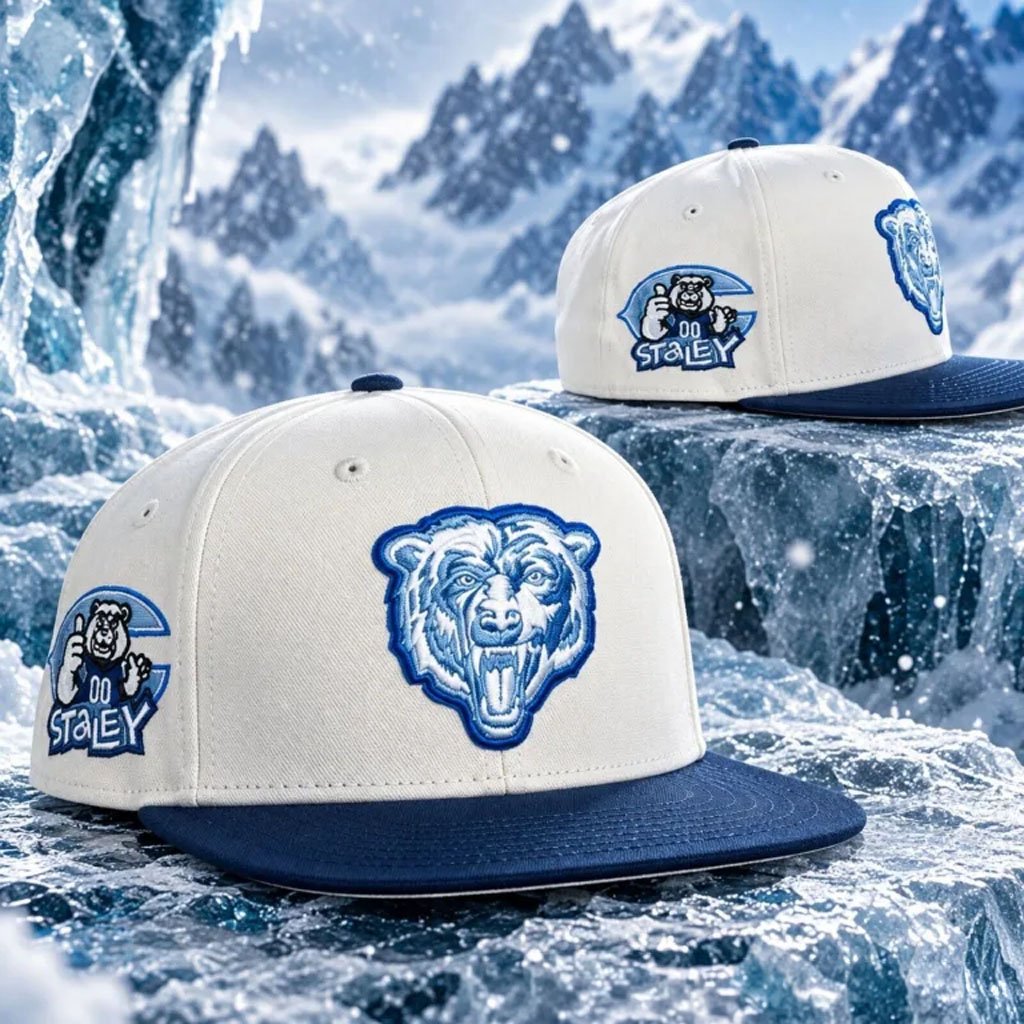 Chicago Bears Staley Cream Two Tone New Era Snapback Hat Chicago Bears Merch Fan Gifts